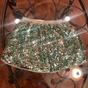 Girls Sequin Skirt
